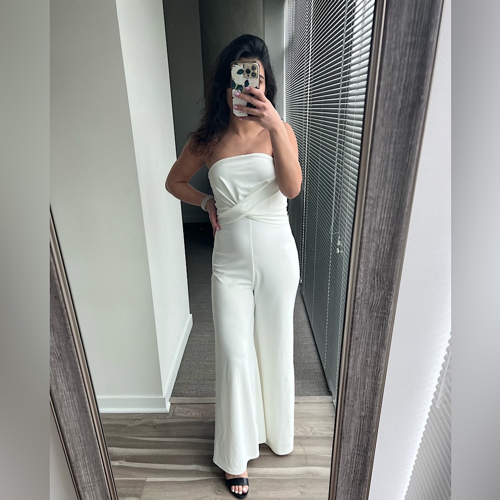 Dance & Marvel elegant white romper